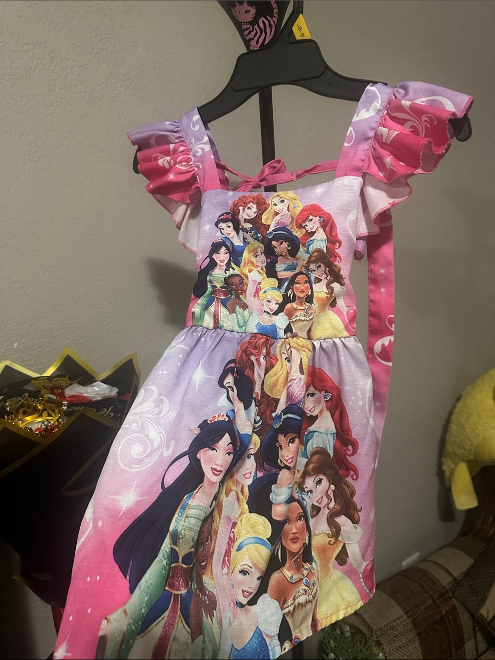 Girls Pink & Purple Princess Dress-Up Sundress